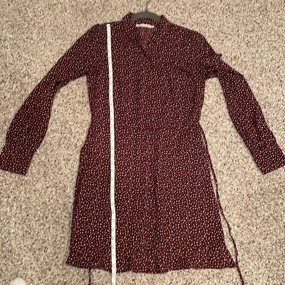 A&F Patterned Shirt Dress - Picture 13 of 13